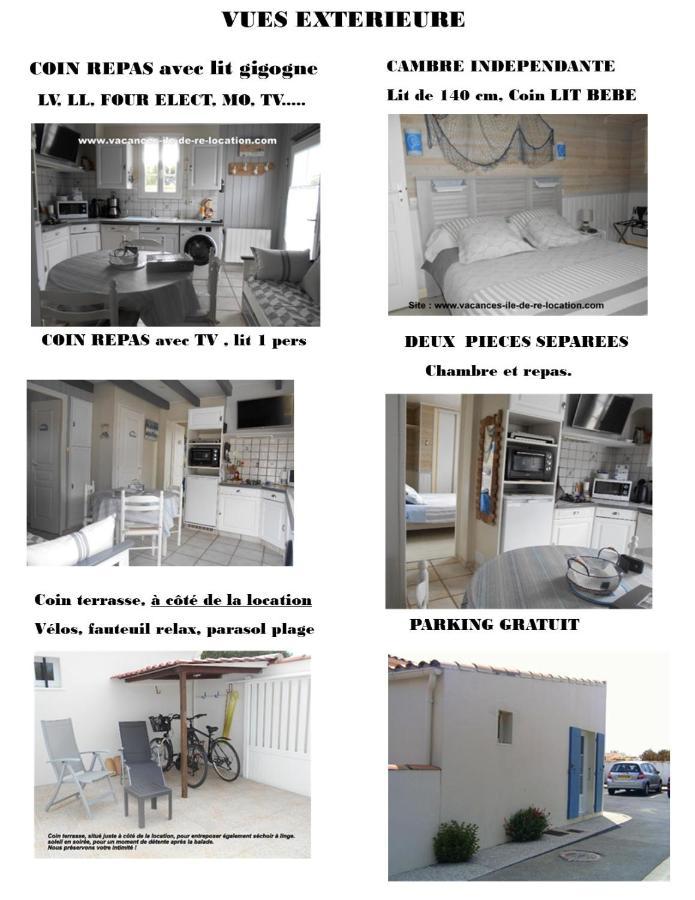 Ile De Re, La Danae, Velos, Wifi, Possibilite Cuisine, Linge, Parking Gratuit Saint-Martin-de-Ré Exterior photo